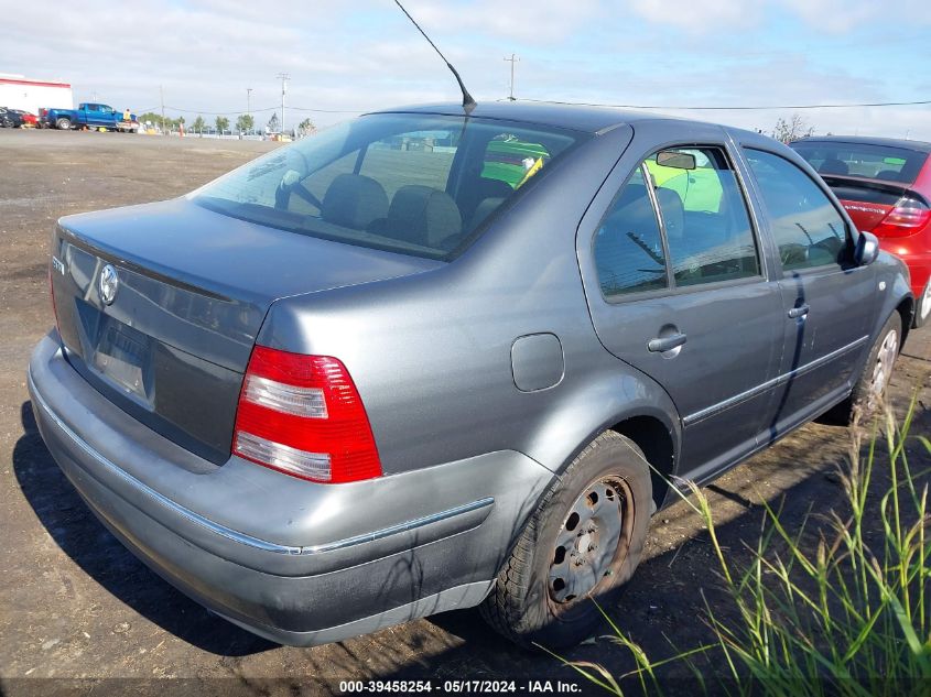 2004 Volkswagen Jetta Gl VIN: 3VWRA69M74M062590 Lot: 39458254