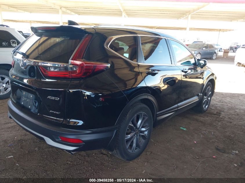 2021 Honda Cr-V VIN: 2HKRW2H45MH239738 Lot: 39458258