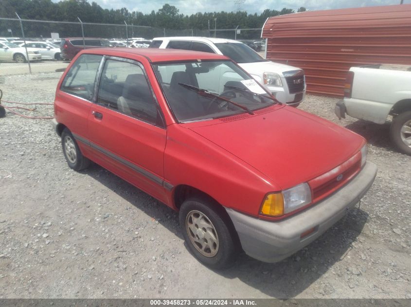 1988 Ford Festiva L VIN: KNJBT06KXJ6198106 Lot: 39458273