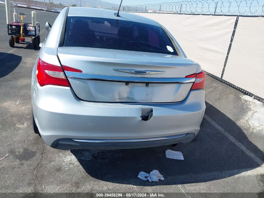 2012 Chrysler 200 Touring VIN: 1C3CCBBB1CN140634 Lot: 39458296