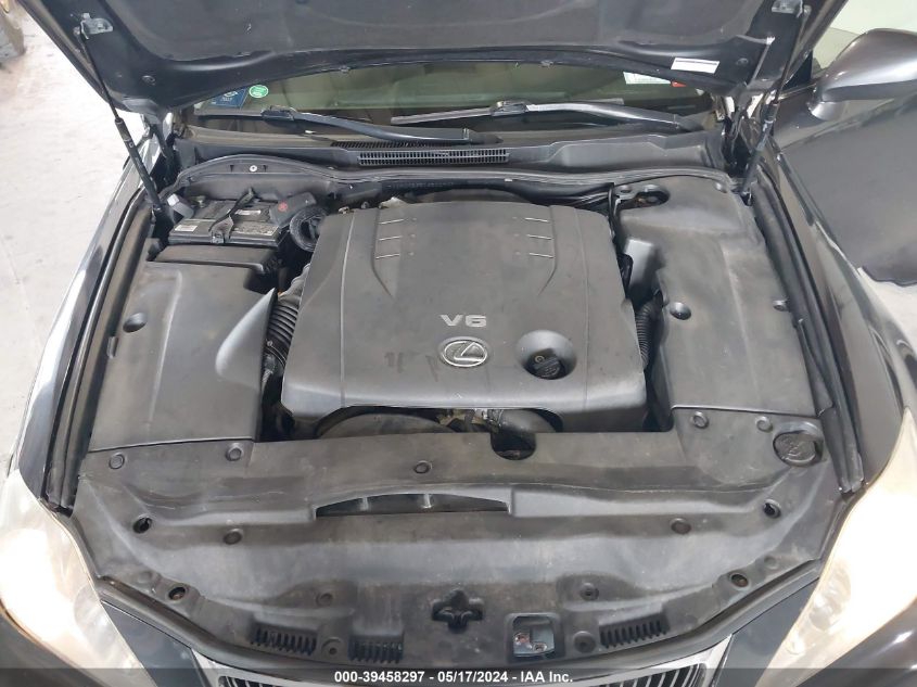 2006 Lexus Is 250 VIN: JTHCK262165007691 Lot: 39458297