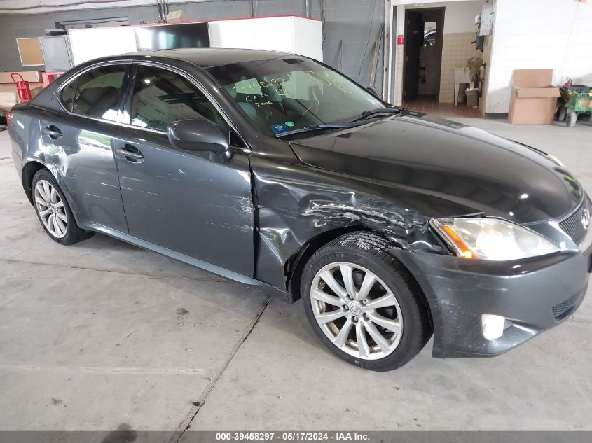 2006 Lexus Is 250 VIN: JTHCK262165007691 Lot: 39458297