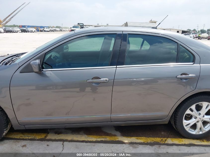 2012 Ford Fusion Se VIN: 3FAHP0HA7CR413958 Lot: 39458303