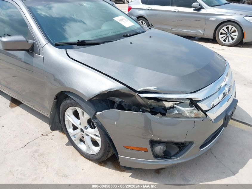 2012 Ford Fusion Se VIN: 3FAHP0HA7CR413958 Lot: 39458303