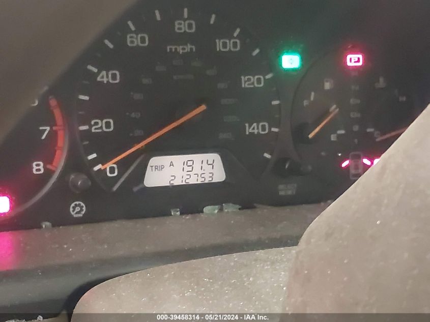 2000 Honda Accord 2.3 Lx VIN: 1HGCG5647YA149111 Lot: 39458314