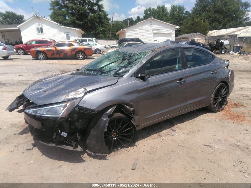 2019 Hyundai Elantra Se VIN: 5NPD74LF9KH425520 Lot: 39458319