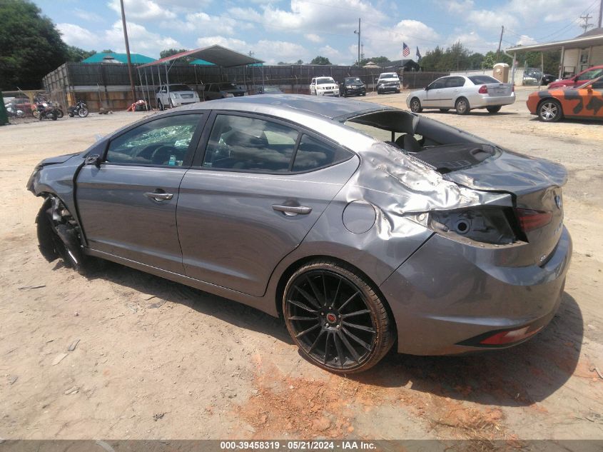 2019 Hyundai Elantra Se VIN: 5NPD74LF9KH425520 Lot: 39458319