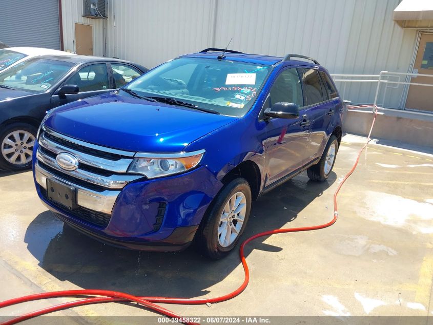 2014 Ford Edge Se VIN: 2FMDK3GC7EBB12390 Lot: 39458322