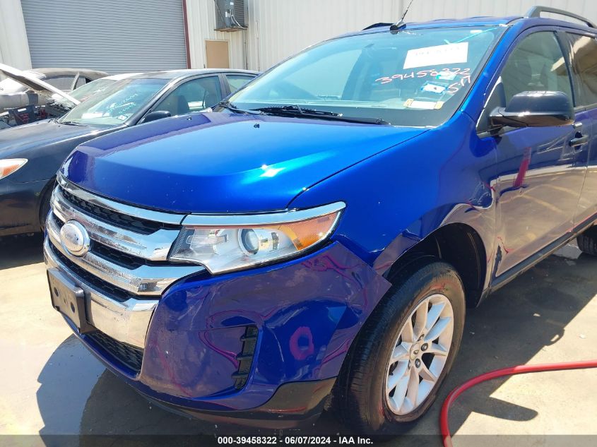 2014 Ford Edge Se VIN: 2FMDK3GC7EBB12390 Lot: 39458322