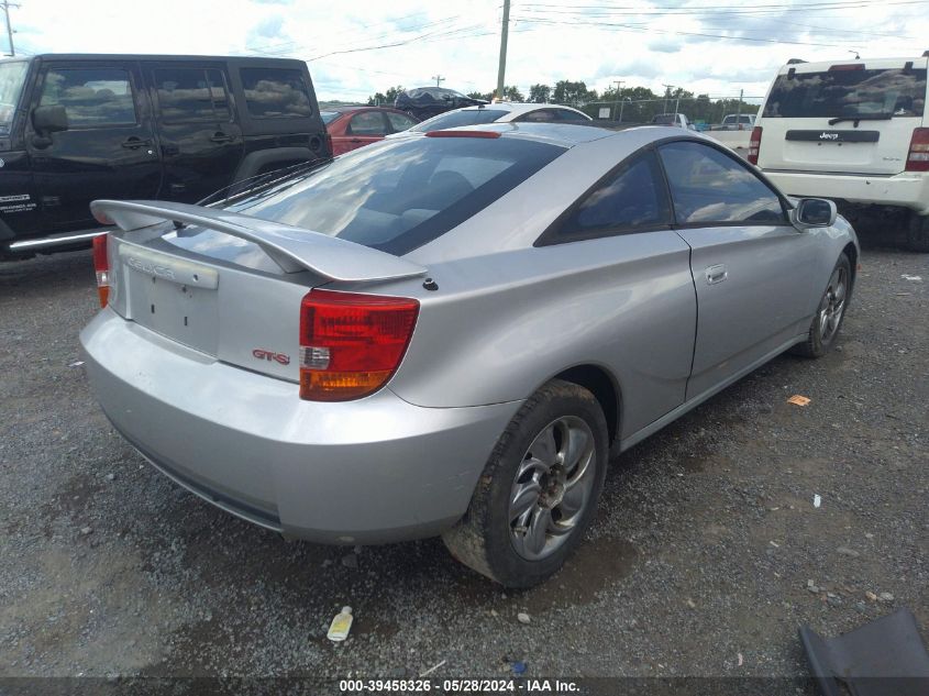 2000 Toyota Celica Gts VIN: JTDDY32T3Y0018863 Lot: 39458326