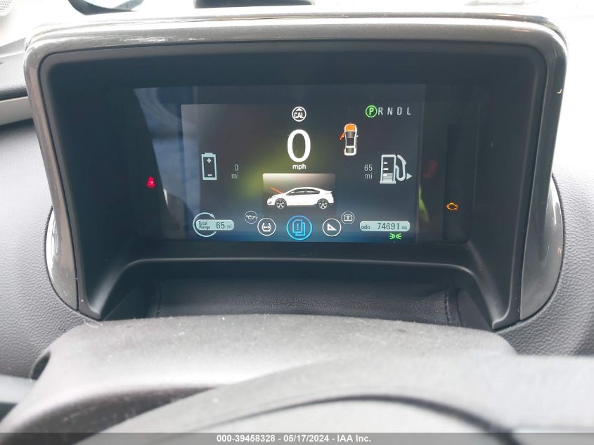 2012 Chevrolet Volt VIN: 1G1RD6E49CU120136 Lot: 39458328