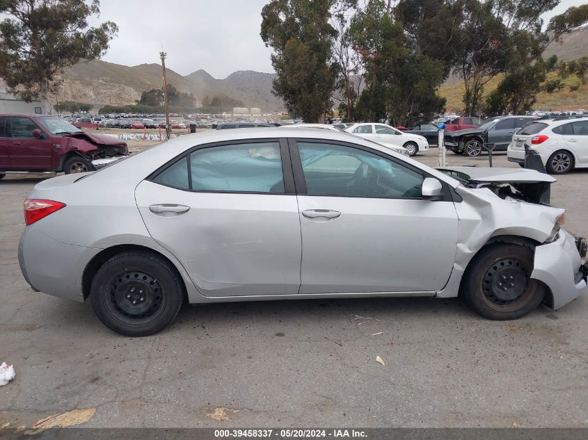 2019 Toyota Corolla Le VIN: 05YFBURHEXKP89117 Lot: 39458337