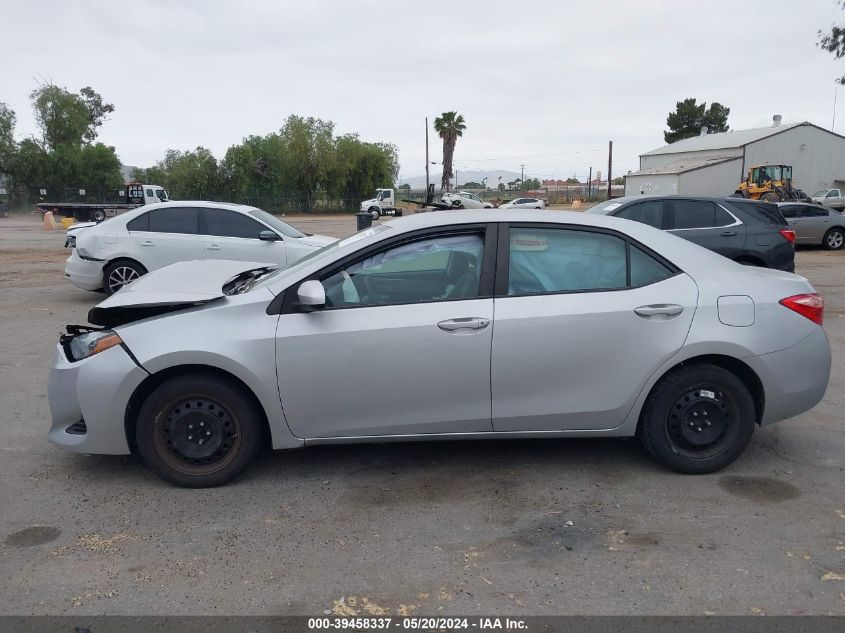 2019 Toyota Corolla Le VIN: 05YFBURHEXKP89117 Lot: 39458337