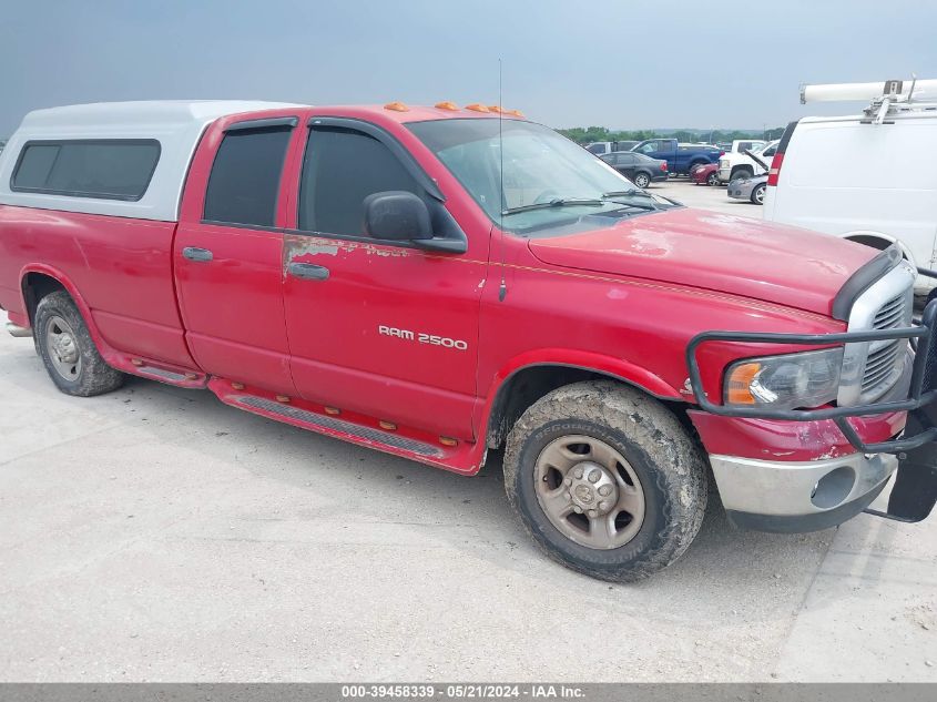 2004 Dodge Ram 2500 Slt/Laramie VIN: 3D7KA28C54G108301 Lot: 39458339