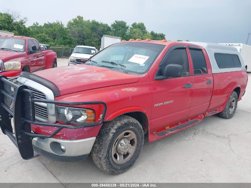 2004 Dodge Ram 2500 Slt/Laramie VIN: 3D7KA28C54G108301 Lot: 39458339