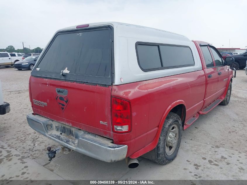 2004 Dodge Ram 2500 Slt/Laramie VIN: 3D7KA28C54G108301 Lot: 39458339