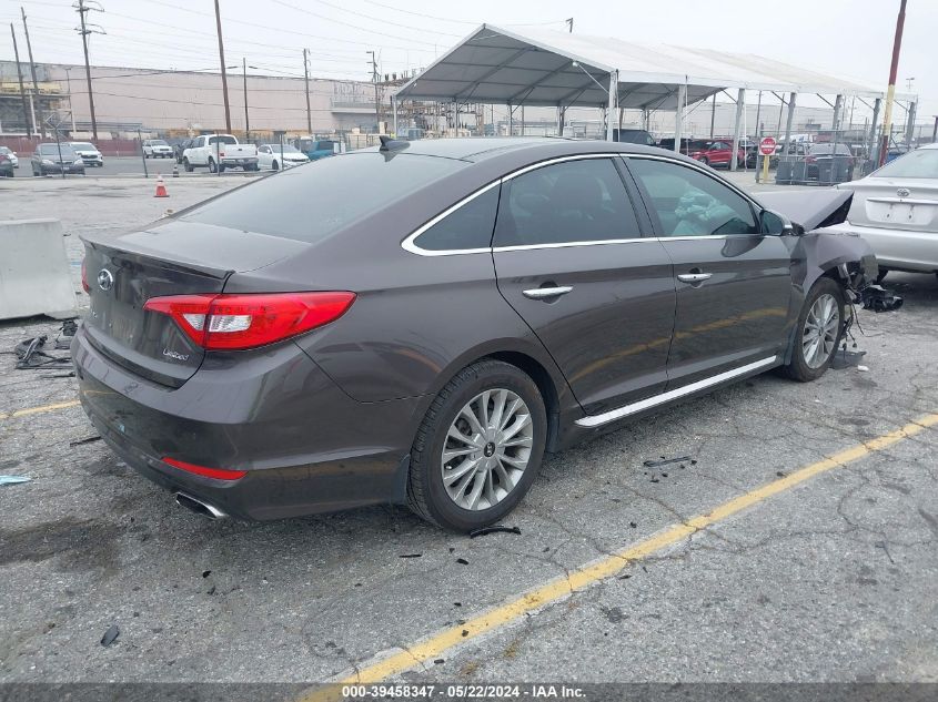 2015 HYUNDAI SONATA LIMITED - 5NPE34AF5FH166954