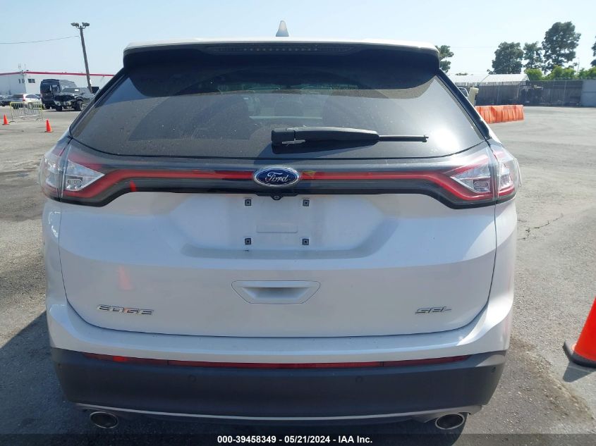 2017 Ford Edge Sel VIN: 2FMPK3J84HBC31746 Lot: 39458349