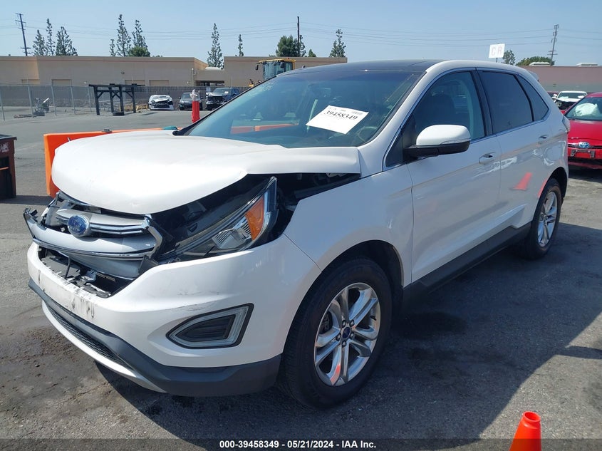 VIN 2FMPK3J84HBC31746 2017 FORD EDGE SEL