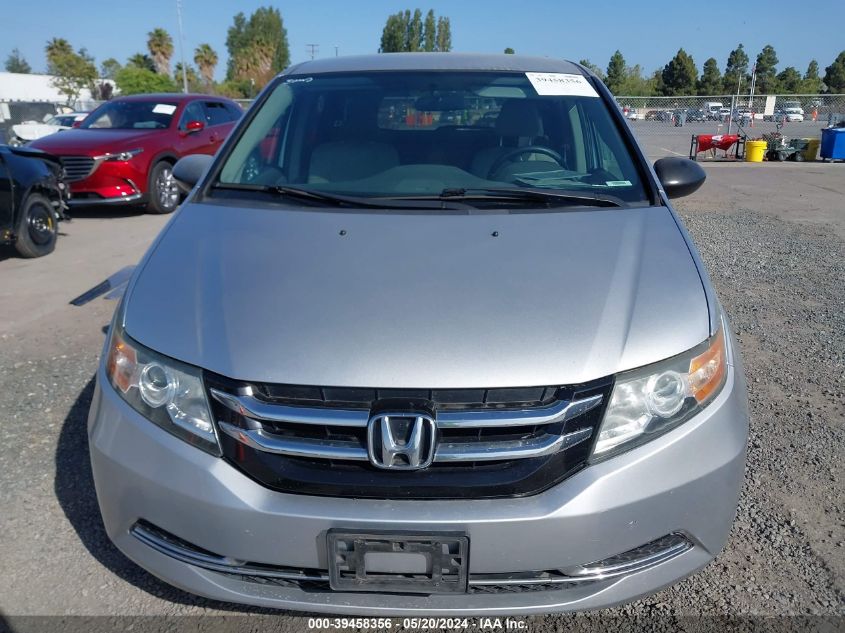 2015 Honda Odyssey Lx VIN: 5FNRL5H25FB029697 Lot: 39458356