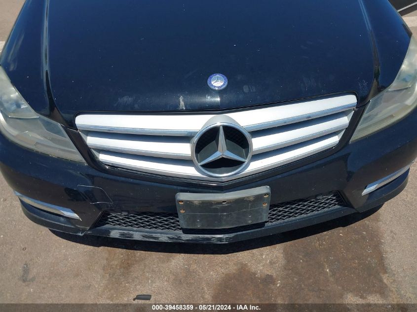 2013 Mercedes-Benz C 250 Luxury/Sport VIN: WDDGF4HB7DA752990 Lot: 39458359
