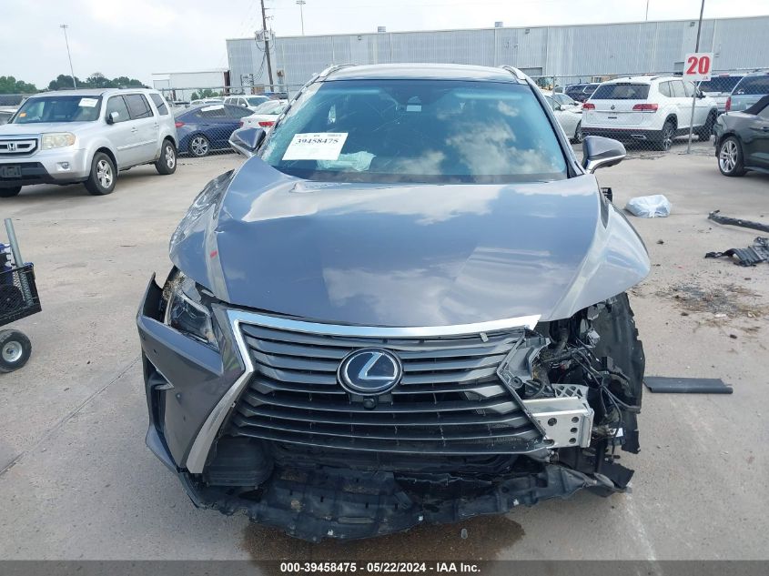 2019 Lexus Rx 350 VIN: 2T2ZZMCA7KC126921 Lot: 39458475