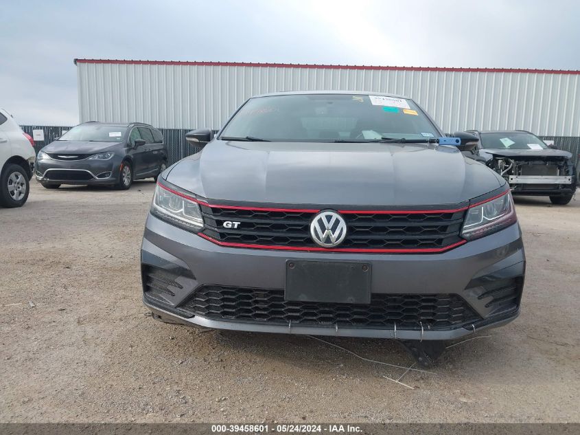 2018 Volkswagen Passat 3.6L V6 Gt VIN: 1VWBM7A33JC041346 Lot: 39458601