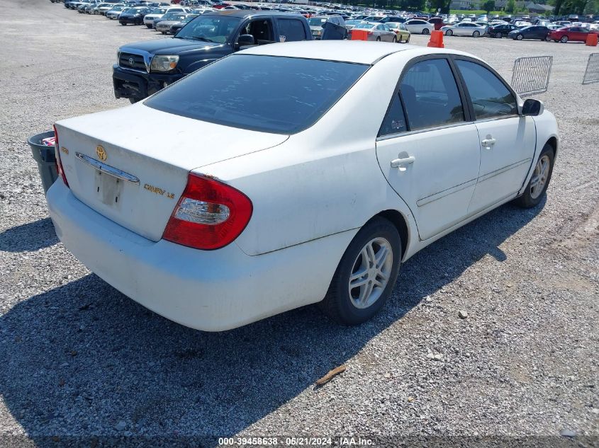 2004 Toyota Camry Le VIN: 4T1BE32K24U275695 Lot: 39458638