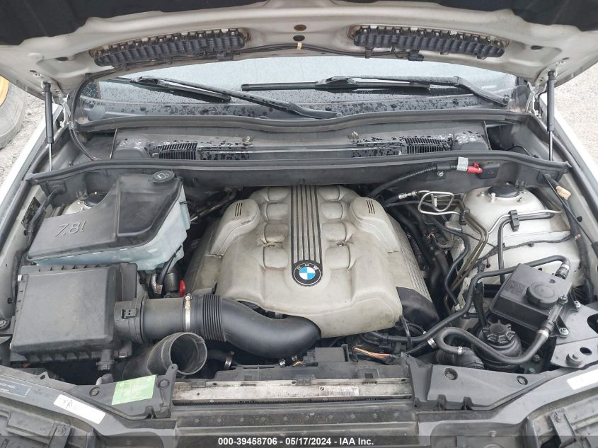 2005 BMW X5 4.4I VIN: 5UXFB53595LV19271 Lot: 39458706