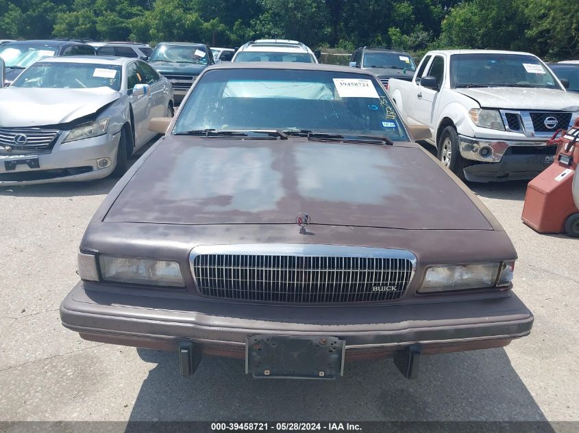 1992 Buick Century Custom VIN: 1G4AH54N8N6482751 Lot: 39458721