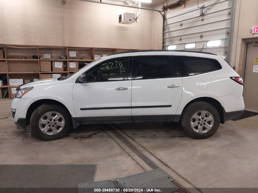 2017 Chevrolet Traverse Ls VIN: 1GNKRFED7HJ322516 Lot: 39458730
