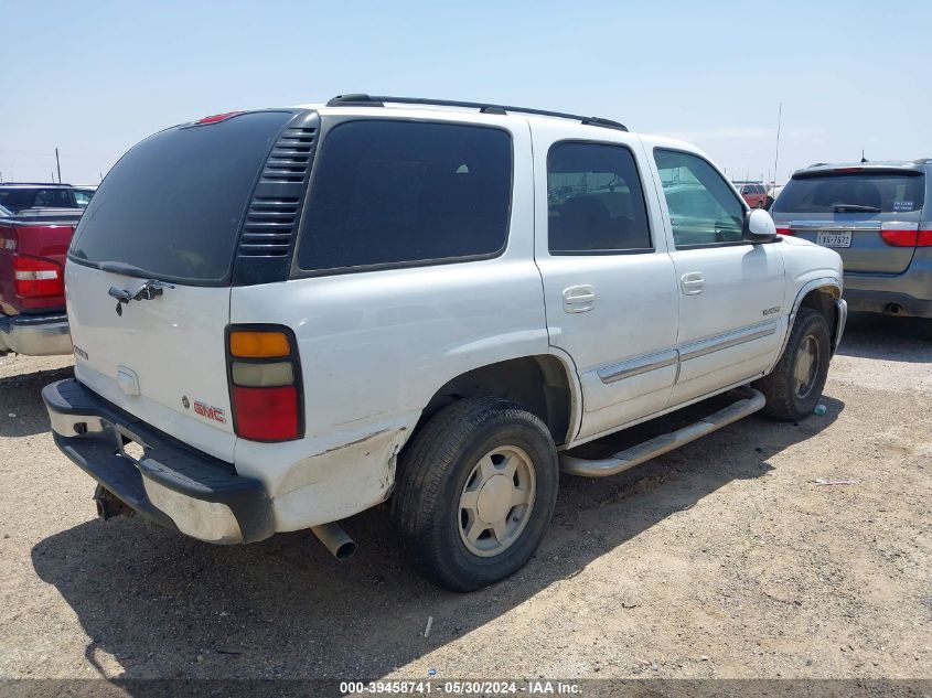 2004 GMC Yukon Sle VIN: 1GKEC13ZX4R270534 Lot: 39458741