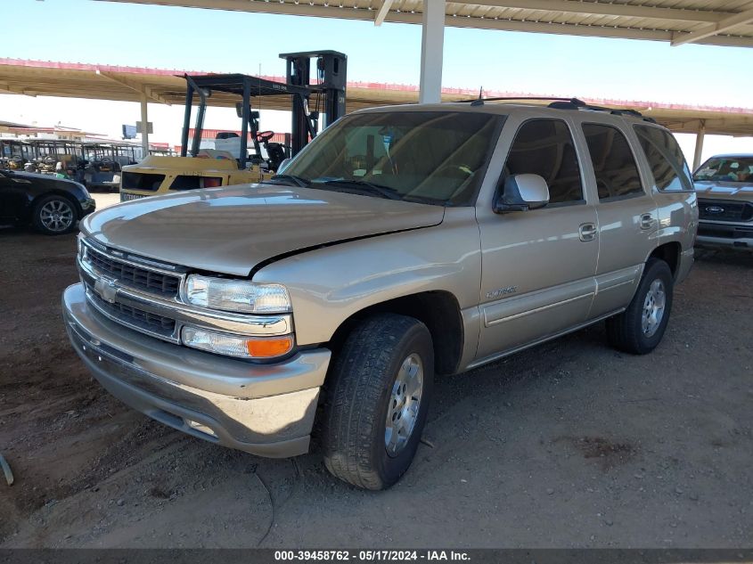 2003 Chevrolet Tahoe Lt VIN: 1GNEC13T13R284609 Lot: 40340171