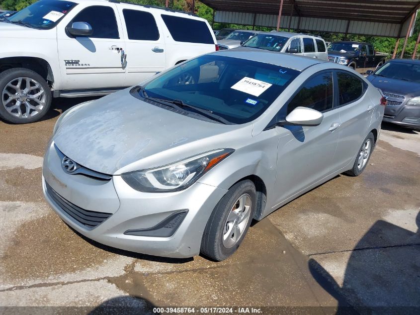 2015 Hyundai Elantra Se VIN: 5NPDH4AE5FH651261 Lot: 40549222