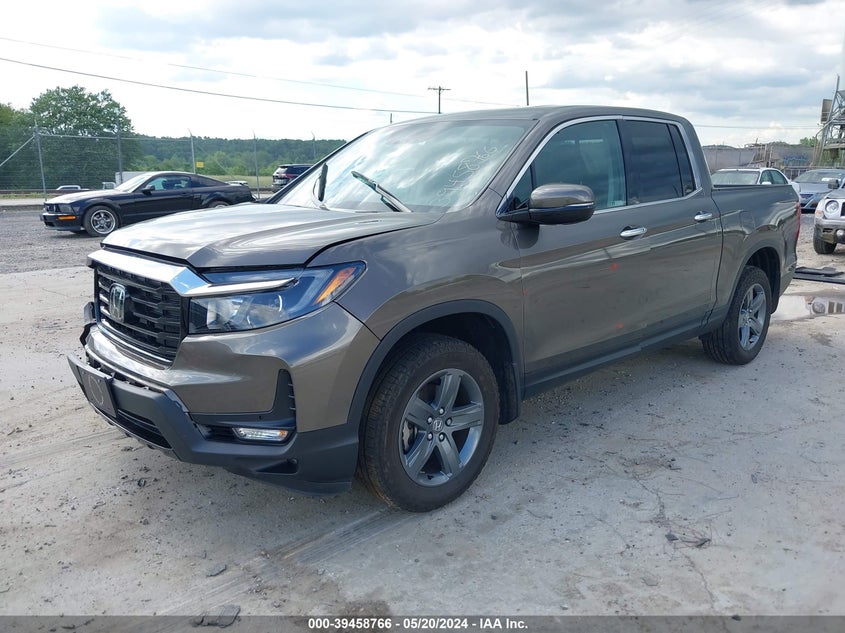VIN 5FPYK3F7XNB037866 2022 HONDA RIDGELINE RTL-E