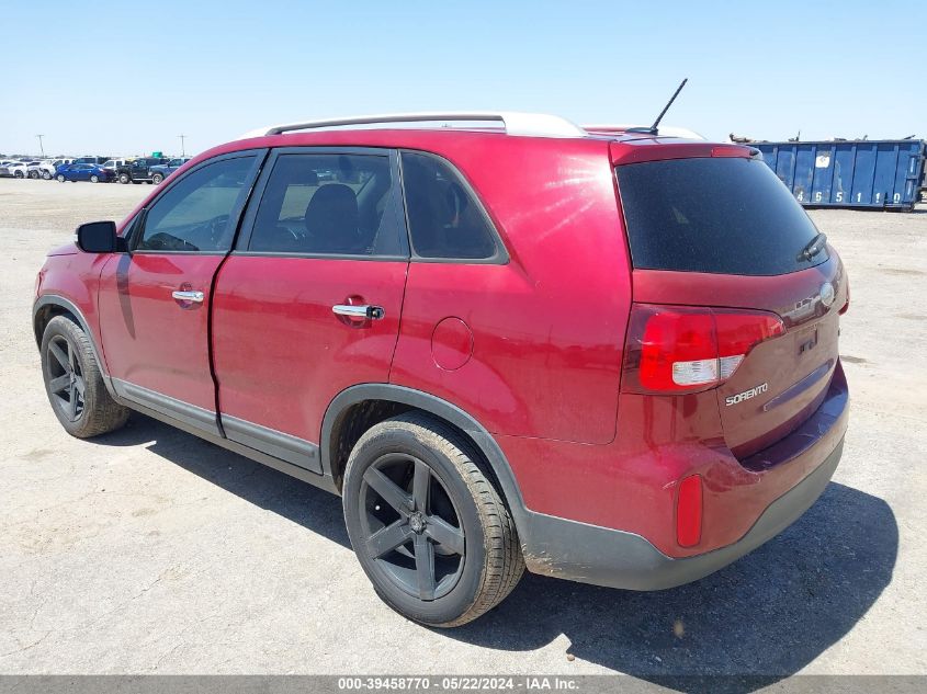 2014 Kia Sorento Lx VIN: 5XYKT3A67EG441789 Lot: 40284983