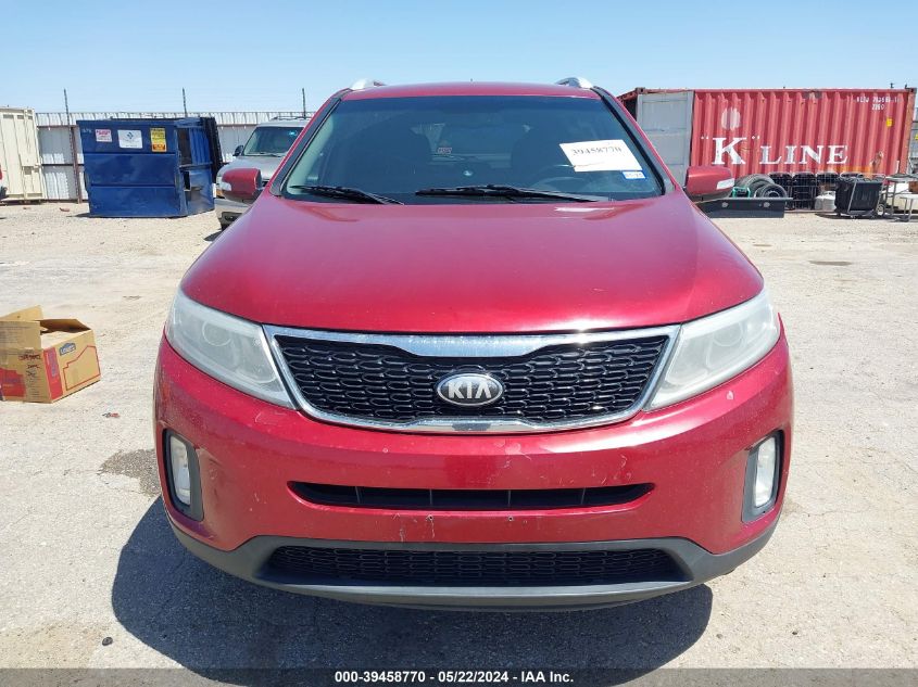 5XYKT3A67EG441789 2014 Kia Sorento Lx