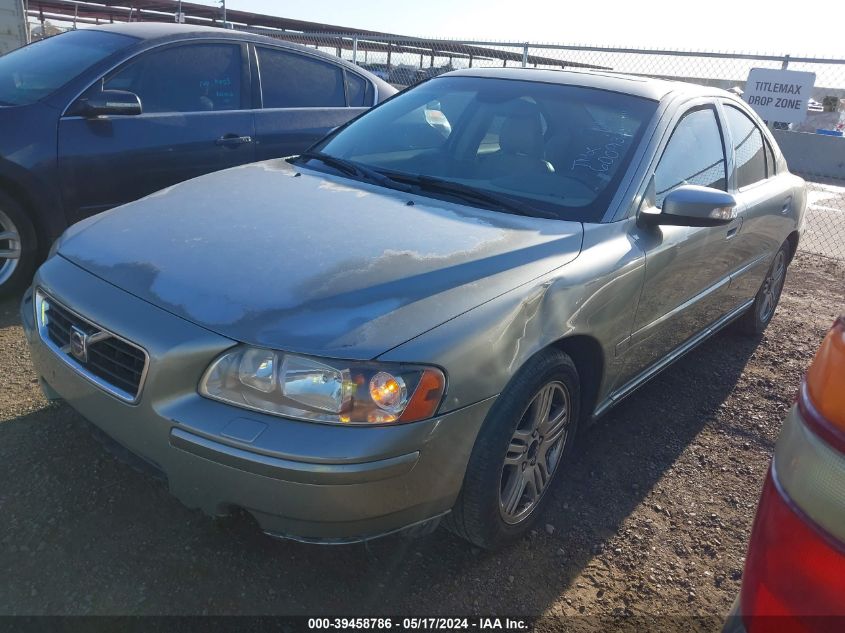 2007 Volvo S60 2.5T VIN: YV1RS592772600932 Lot: 39458786