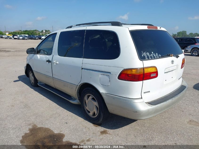 1999 Toyota Sienna Le VIN: 4T3ZF13C0XU114006 Lot: 39458791