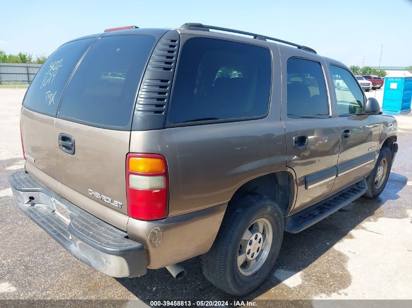 2003 Chevrolet Tahoe Ls VIN: 1GNEC13V43R221019 Lot: 39458813