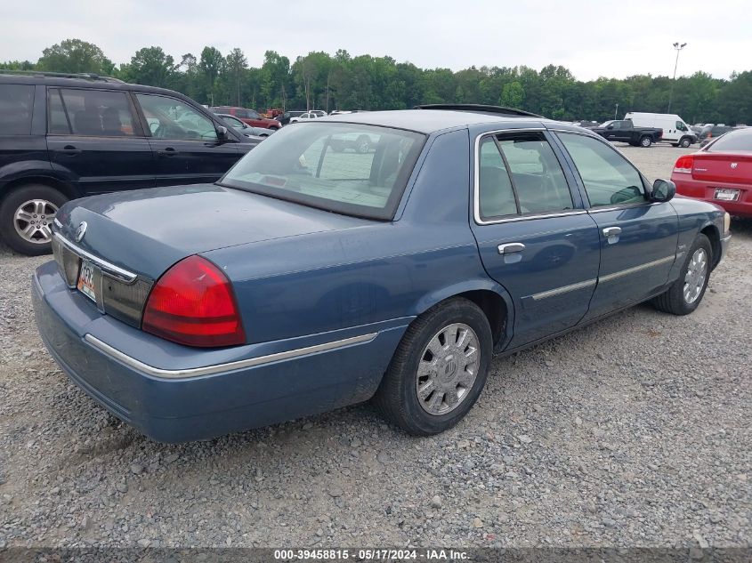 2008 Mercury Grand Marquis Ls VIN: 2MHHM75V48X609918 Lot: 39458815