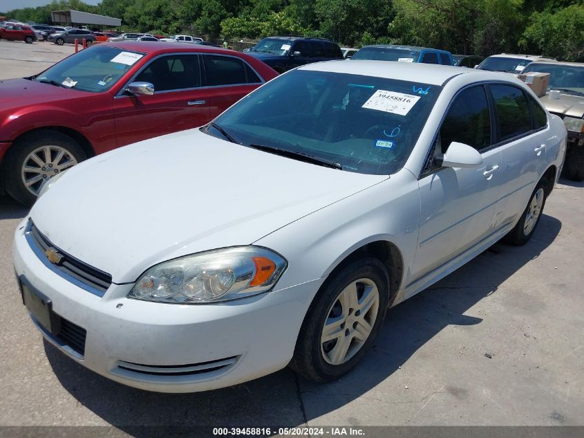 2010 Chevrolet Impala Ls VIN: 2G1WA5EK9A1138116 Lot: 39458816