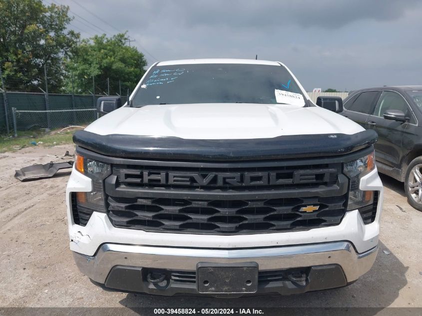 2022 Chevrolet Silverado 1500 4Wd Standard Bed Wt VIN: 1GCUDAED1NZ525854 Lot: 39458824