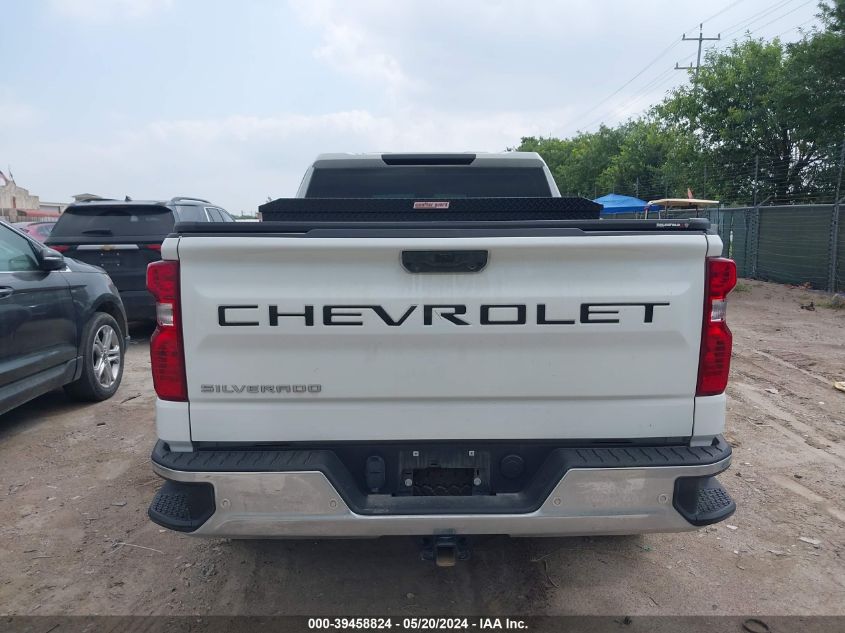 2022 Chevrolet Silverado 1500 4Wd Standard Bed Wt VIN: 1GCUDAED1NZ525854 Lot: 39458824