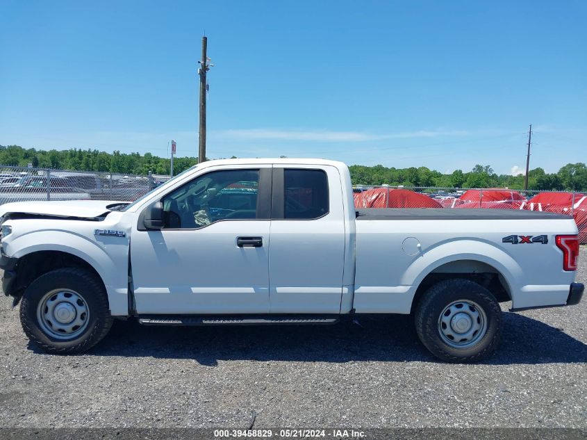 2017 Ford F-150 Xl VIN: 1FTFX1EF7HFA60911 Lot: 39458829