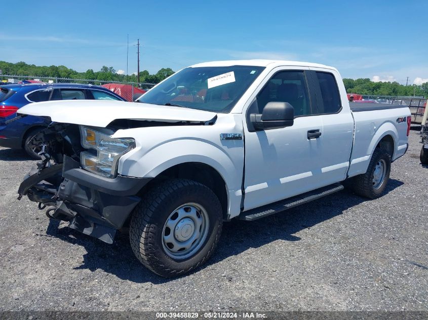 2017 Ford F-150 Xl VIN: 1FTFX1EF7HFA60911 Lot: 39458829