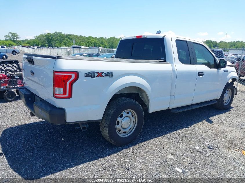 2017 Ford F-150 Xl VIN: 1FTFX1EF7HFA60911 Lot: 39458829