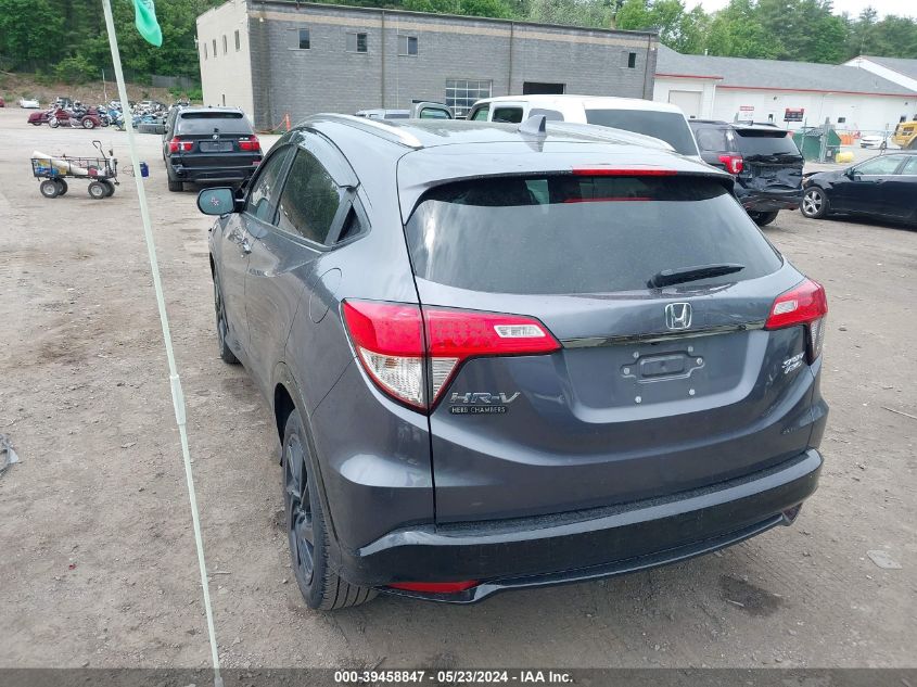 2022 Honda Hr-V Awd Sport VIN: 3CZRU6H13NM705465 Lot: 39458847