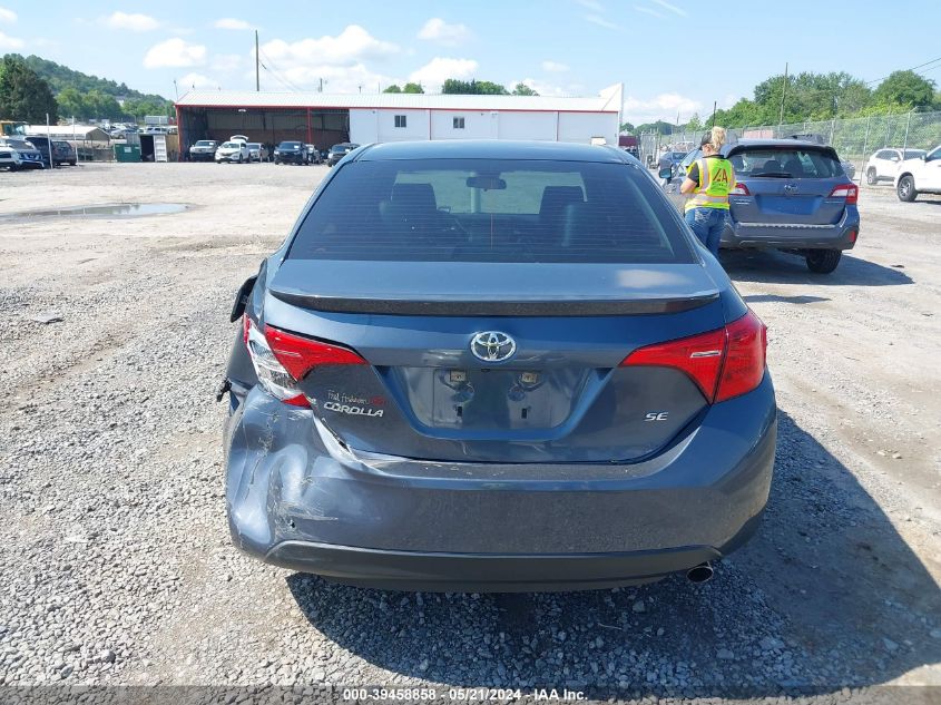 2017 Toyota Corolla Se VIN: 5YFBURHE5HP652602 Lot: 39458858