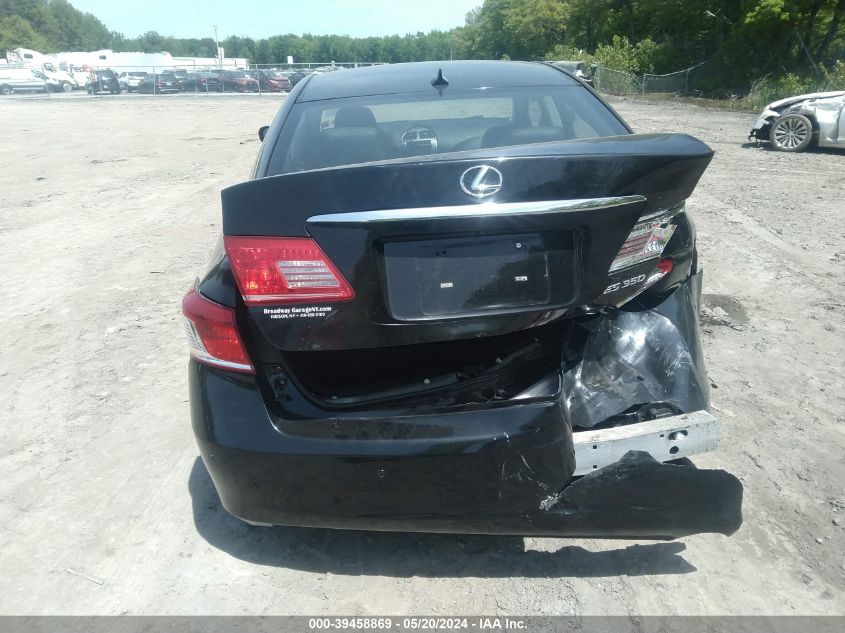 2011 Lexus Es 350 VIN: JTHBK1EG1B2423609 Lot: 39458869